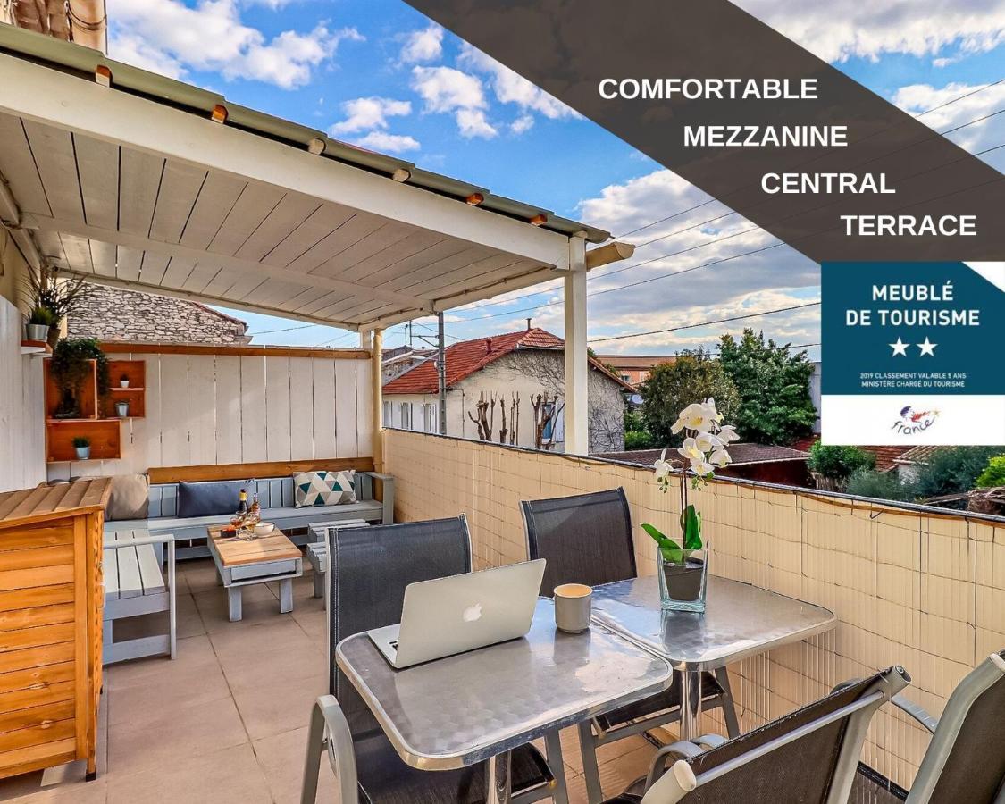 Appart Cosy Terrasse Gare De Nimes 아파트 외부 사진